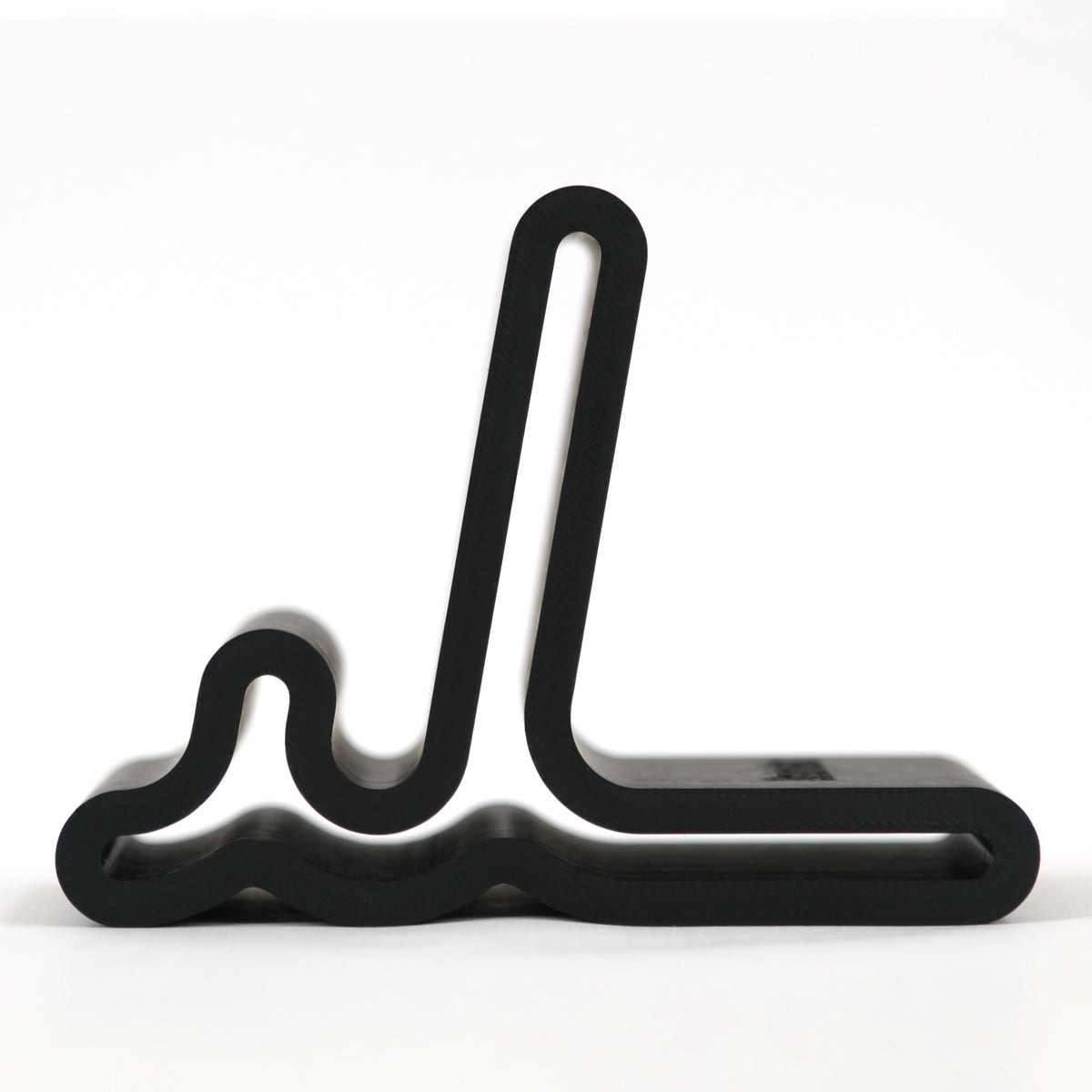 Record Display Stand - Strumland Now Playing Modern Vinyl Stand - Pitch Black