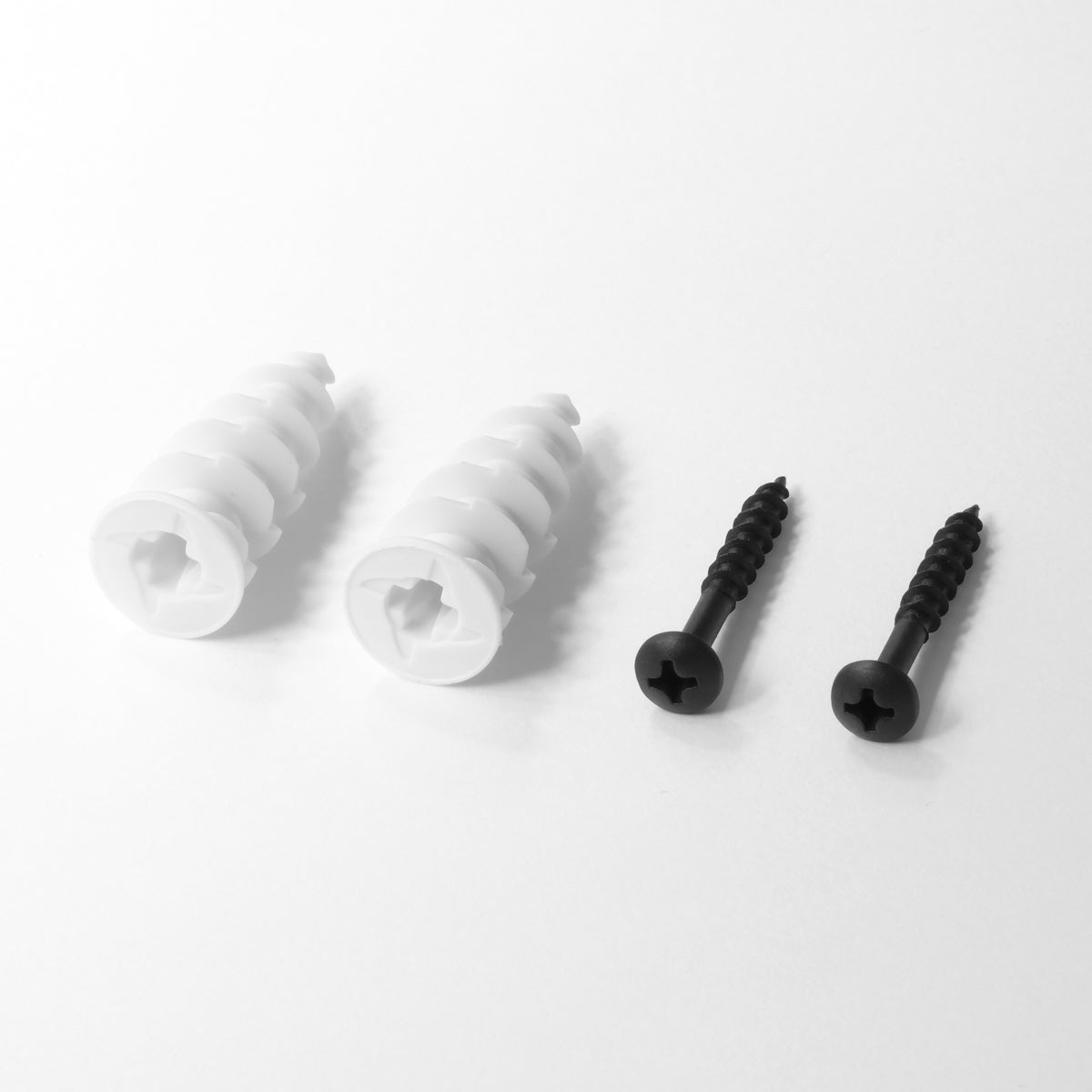 Floating Record Shelf - Installation Hardware - Drywall Anchors Screws - Strumland