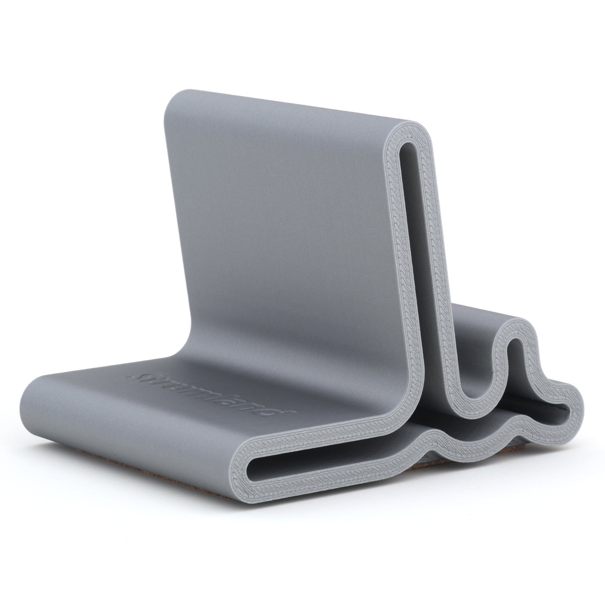 Strumland Record Display Stand Base Modern Silver