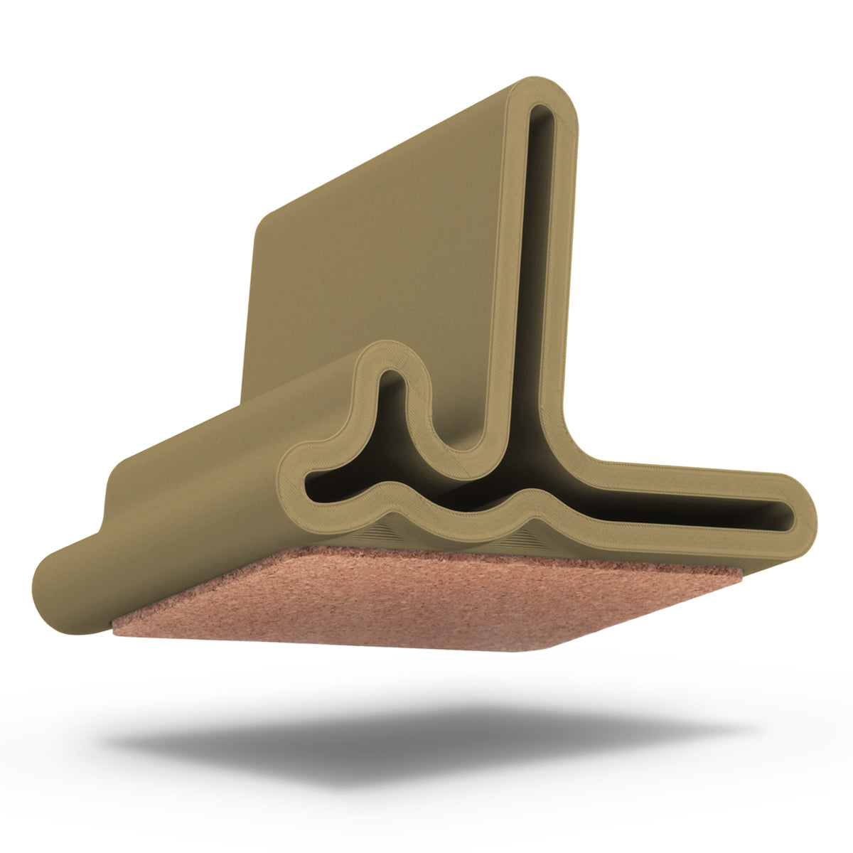 Strumland Record Display Stand Base Modern Bronze