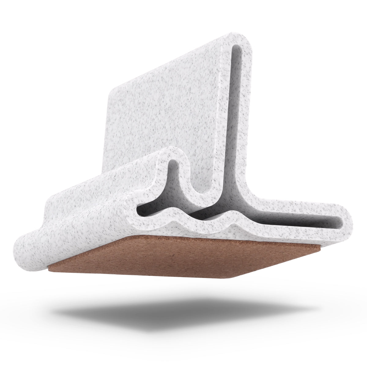 Strumland Record Display Stand Base Modern White