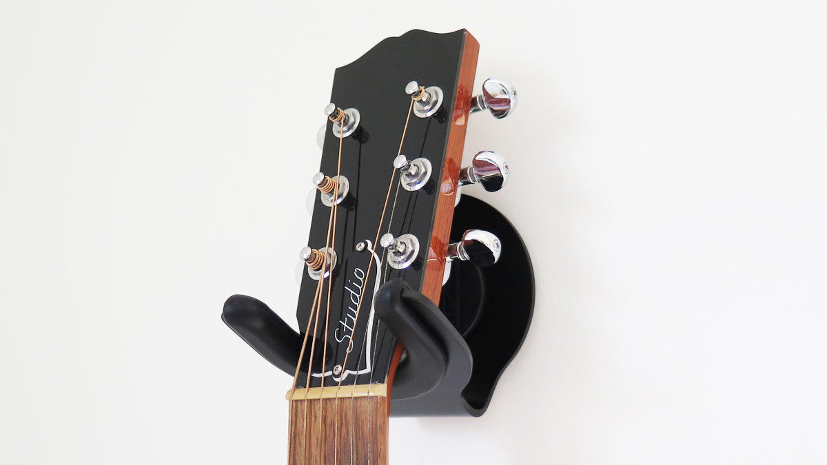 how to mount guitar hanger to wall installation guide