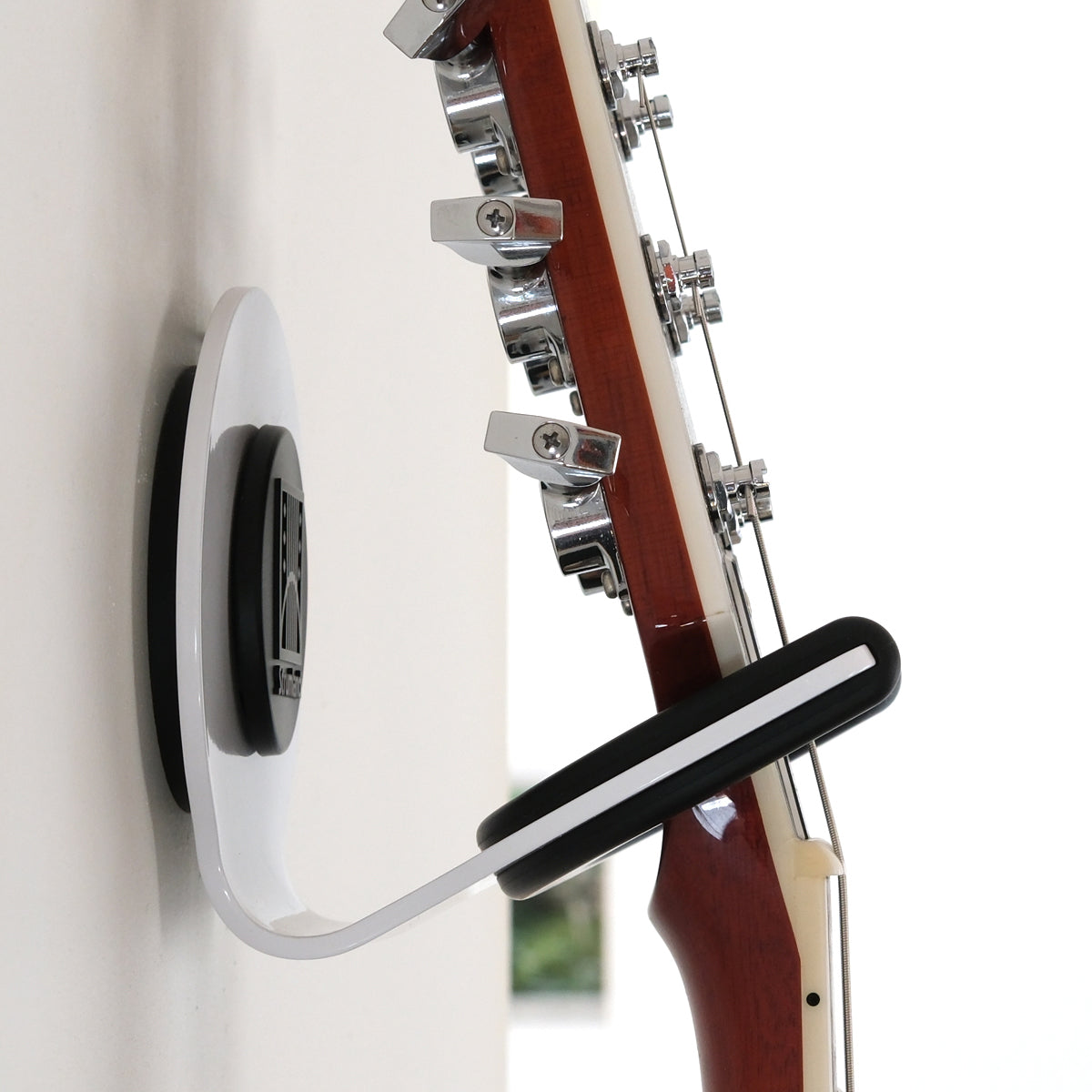 White Modern Guitar Hanger Strumland